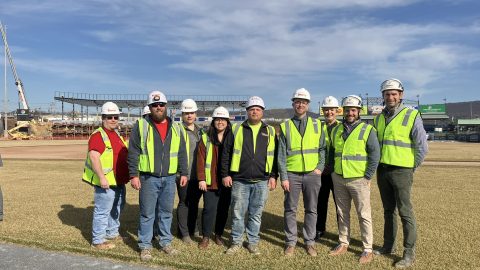 First Energy Stadium Topping Out