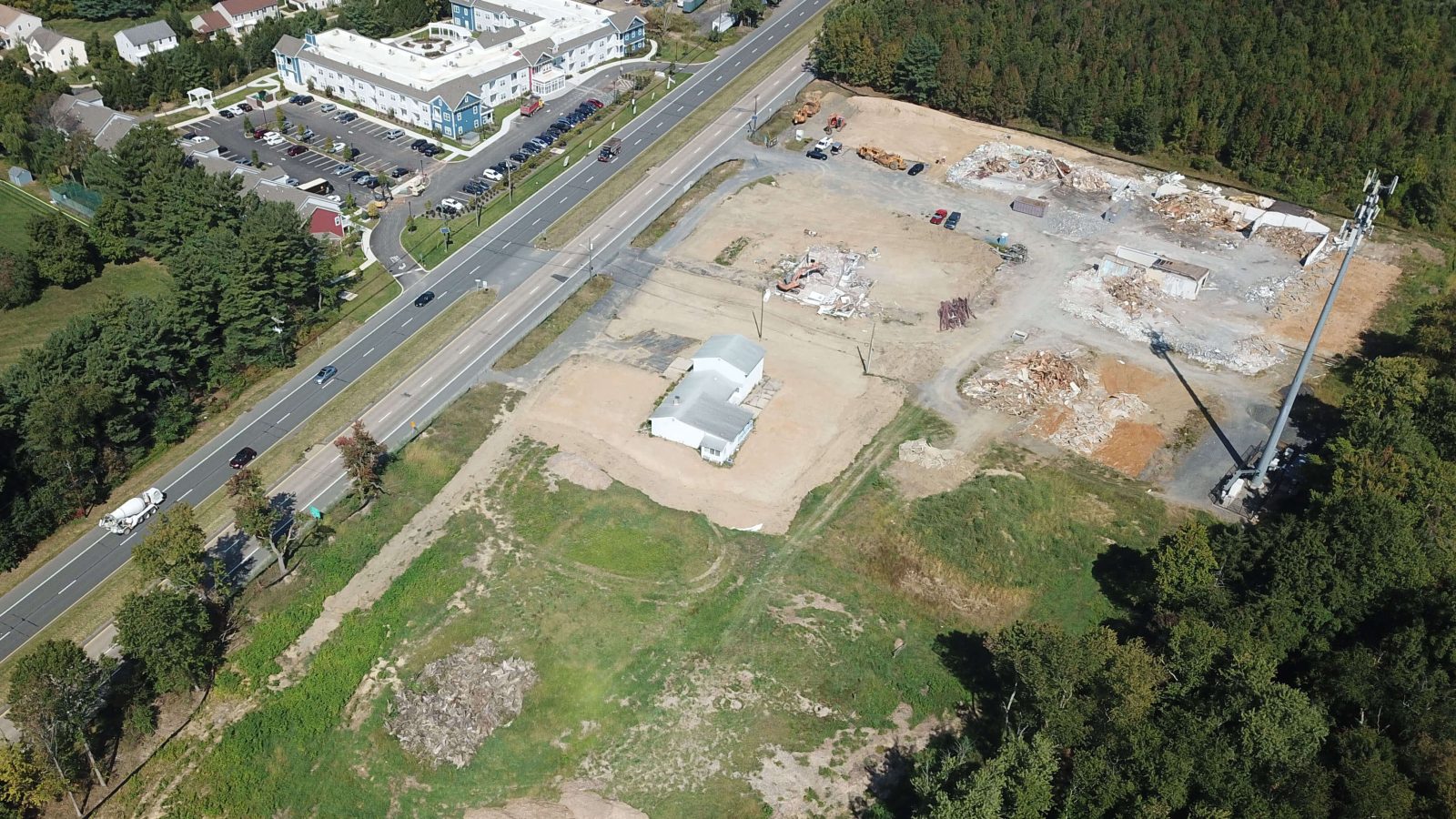 Work Begins on new Penske Truck Leasing Facility